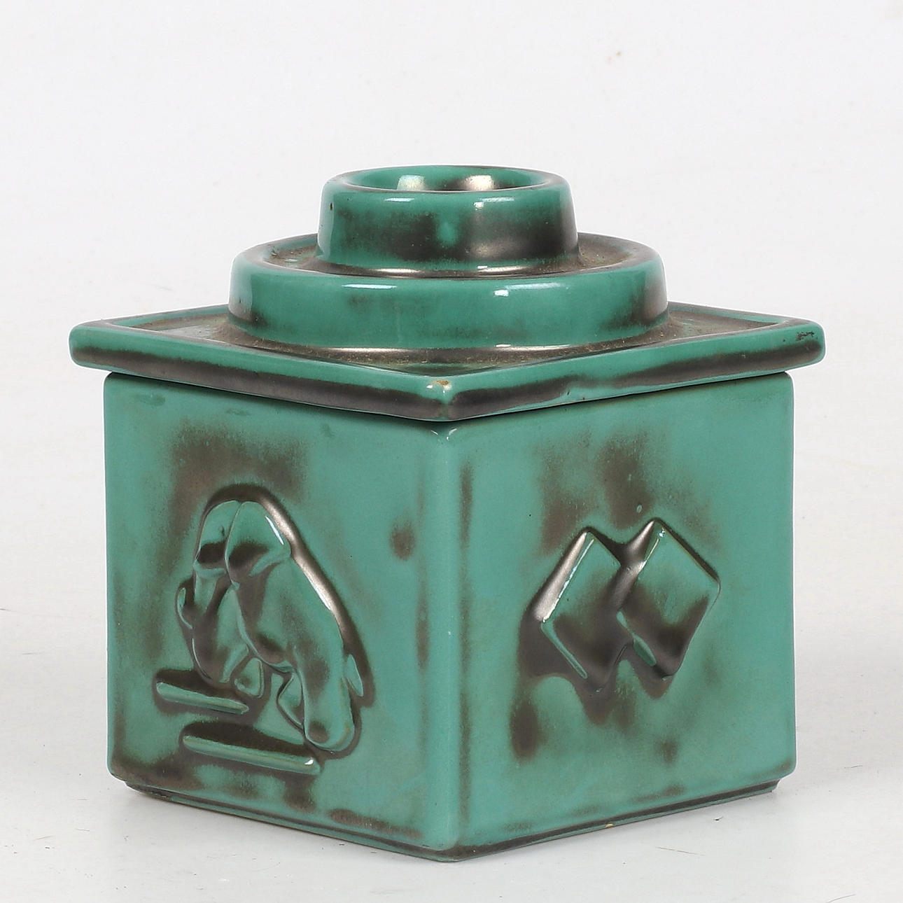 ASK med LOCK, keramik, Gertrud Lönegren, UpsalaEkeby, Gabriel, St