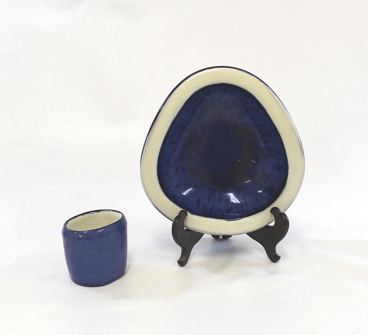 KERAMIK, 2 delar, Upsala/Ekeby, Vicke Lindstrand.