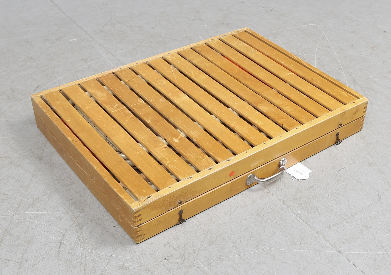 CAMPINGSET, 4 stolar & bord, 1900-talets andra hälft.