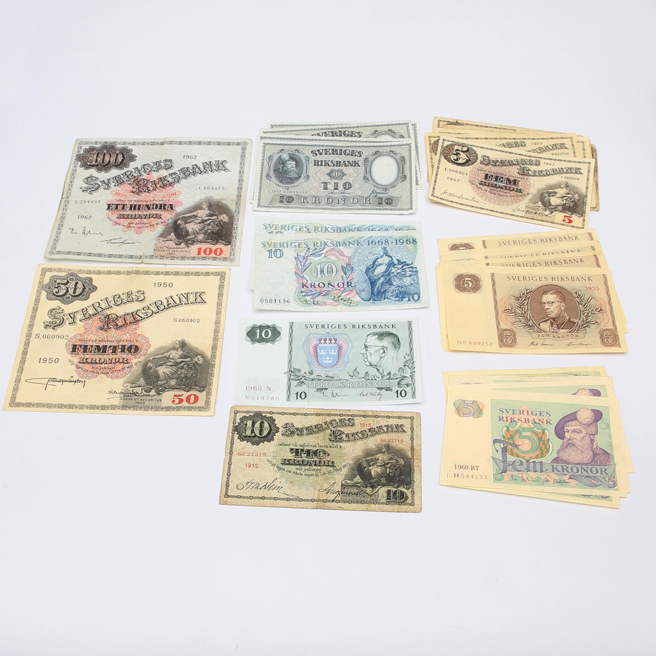 SEDLAR, 28 st, Sverige.