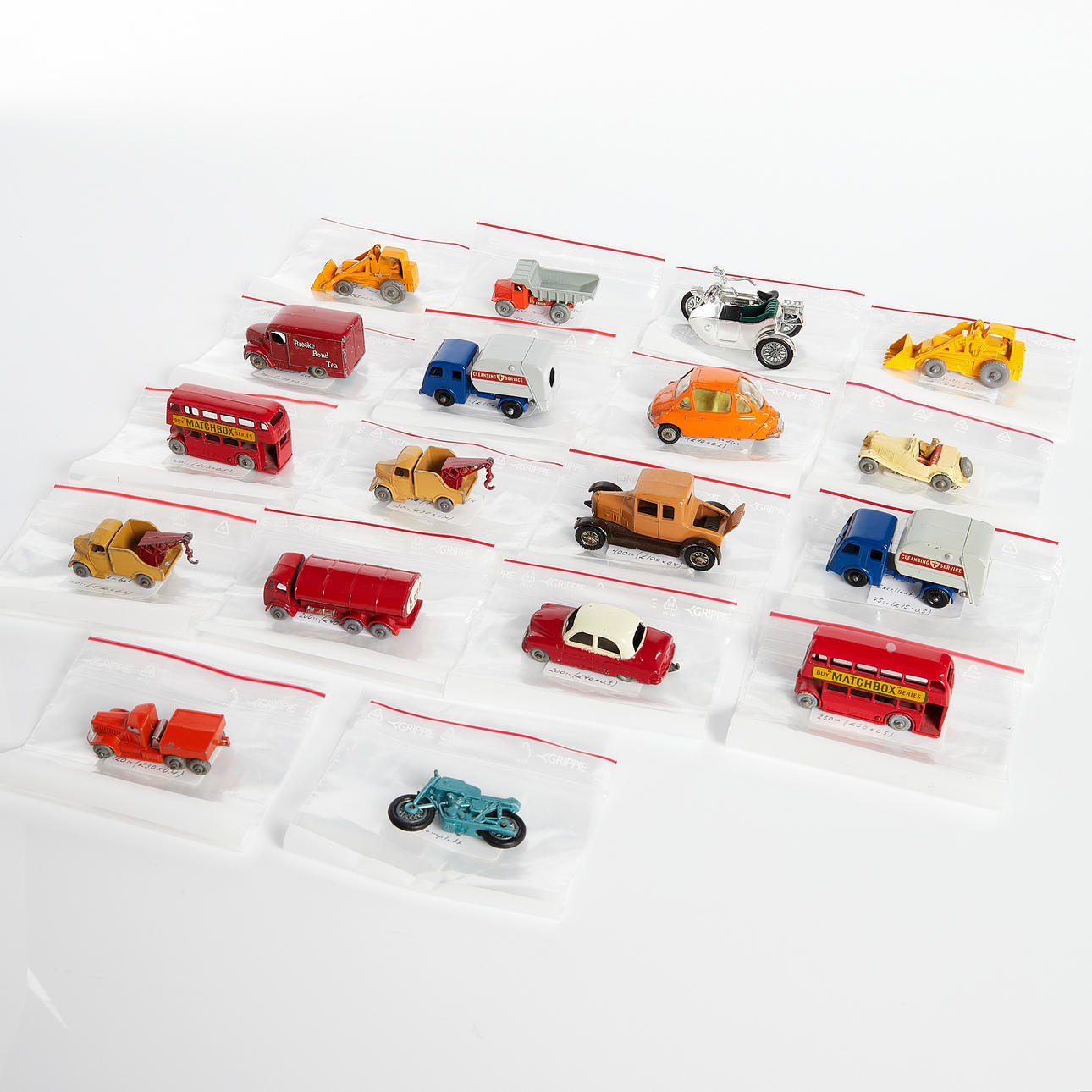 MODEL CARS, 18 pcs., 1900s.