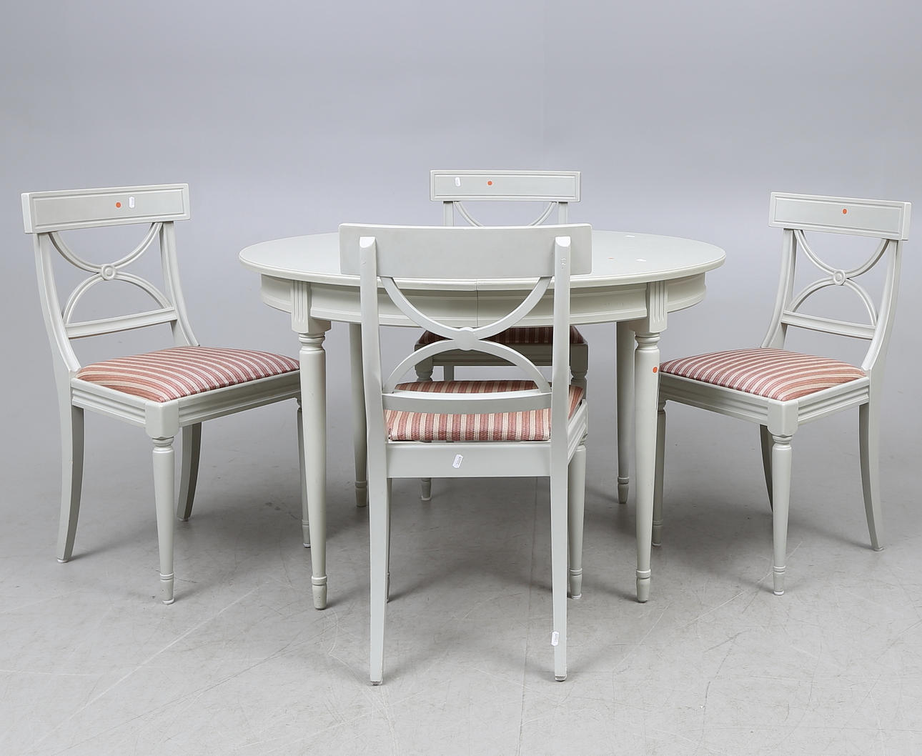 MATSALSGRUPP, 5 delar, empir-stil, 1900-talets andra hälft.