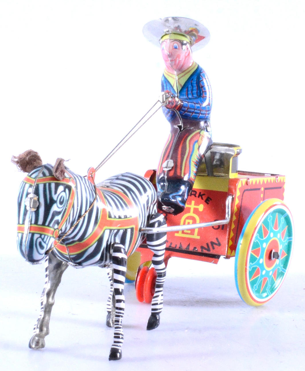 MECHANICAL TOY, Western Kowboy, in original box.