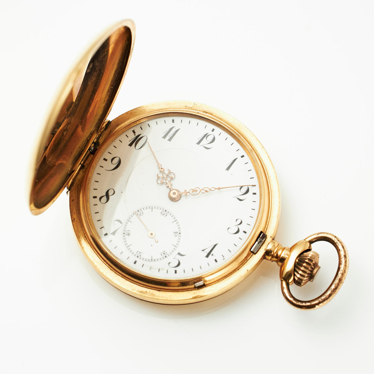 FICKUR, 14 k guld, 1900-talets början.