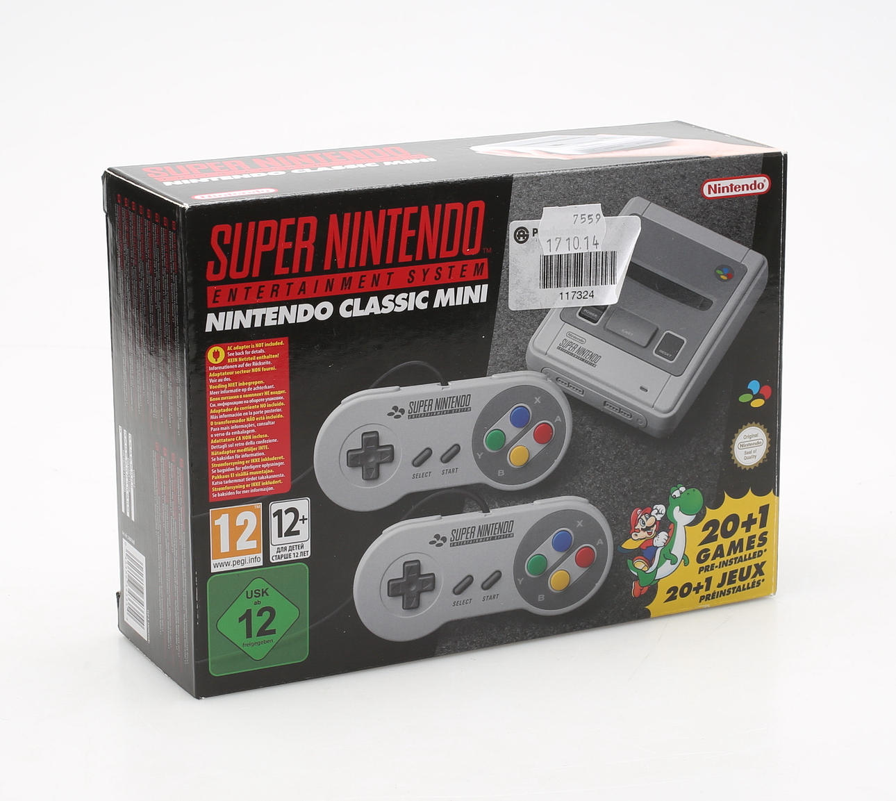 PELIKONSOLI, Classic mini, Nintendo.
