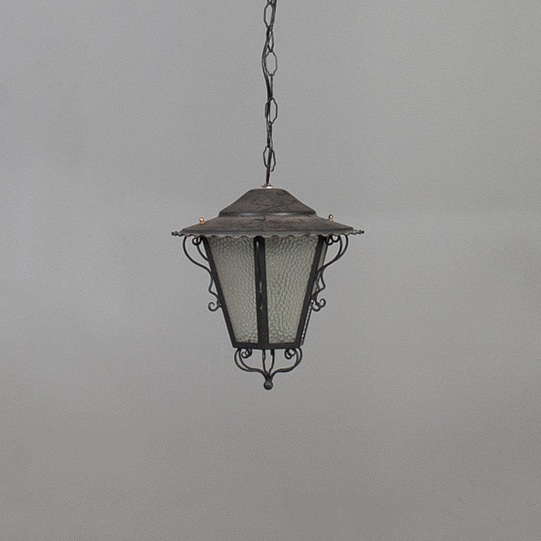 TAKLAMPA SMIDE. 1900-talets mitt.