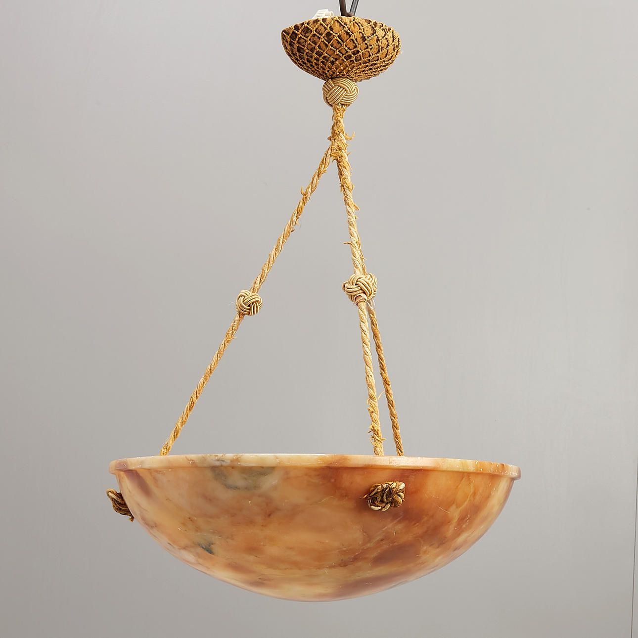 TAKAMPEL, alabaster, early 20th century.