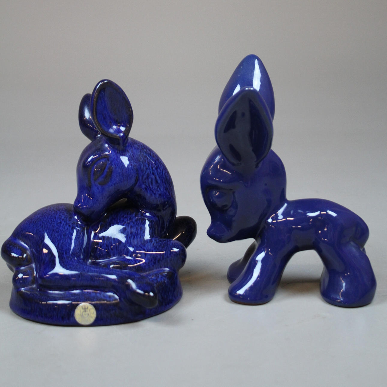 FIGURES ceramics, Gabriel, 2 pieces.