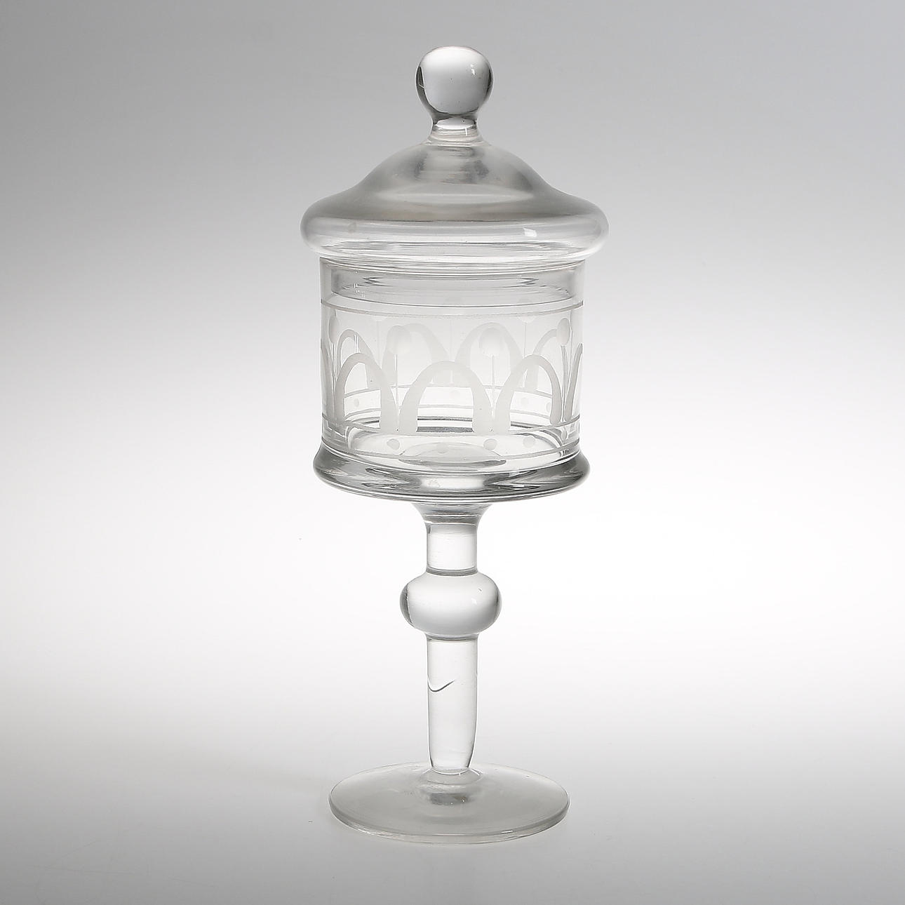 LOCKSKÅL på FOT, glas, "Husar", Bertil Vallien, Boda.