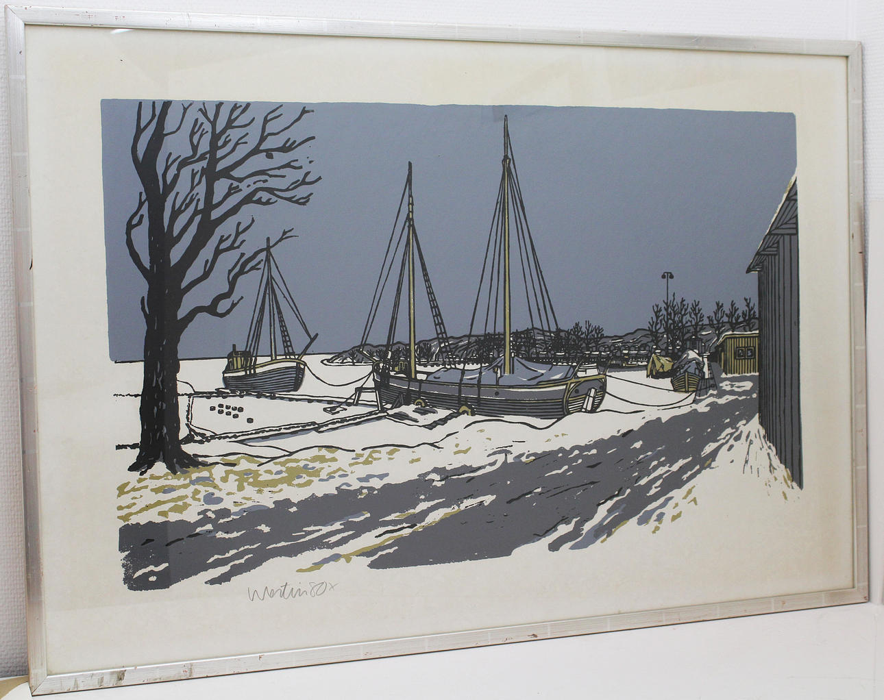 Parti konst (8). Div. tekniker. Bl.a. Gustav Arne.