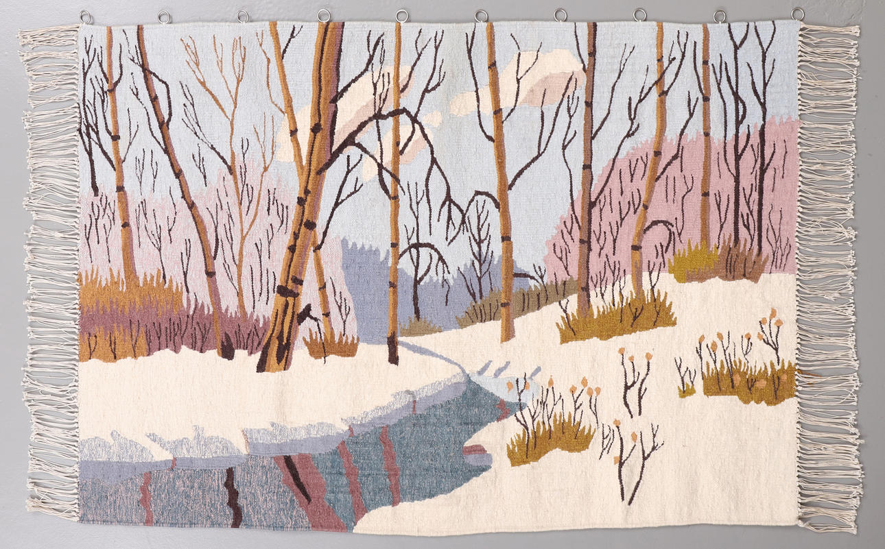 VÄGGBONAD, Tapisseries de la Mère, Indien.