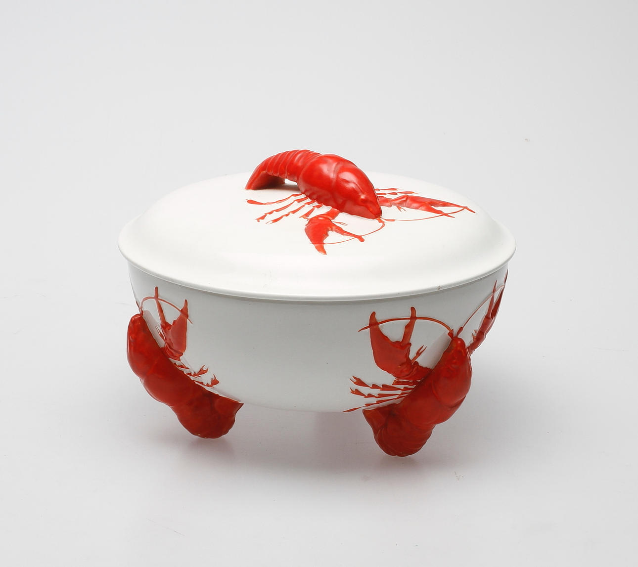 KRÄFTSKÅL, flintgods, 1900-tal.