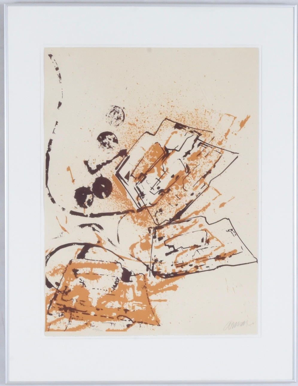 FERNANDEZ ARMAN. Färglitografi.