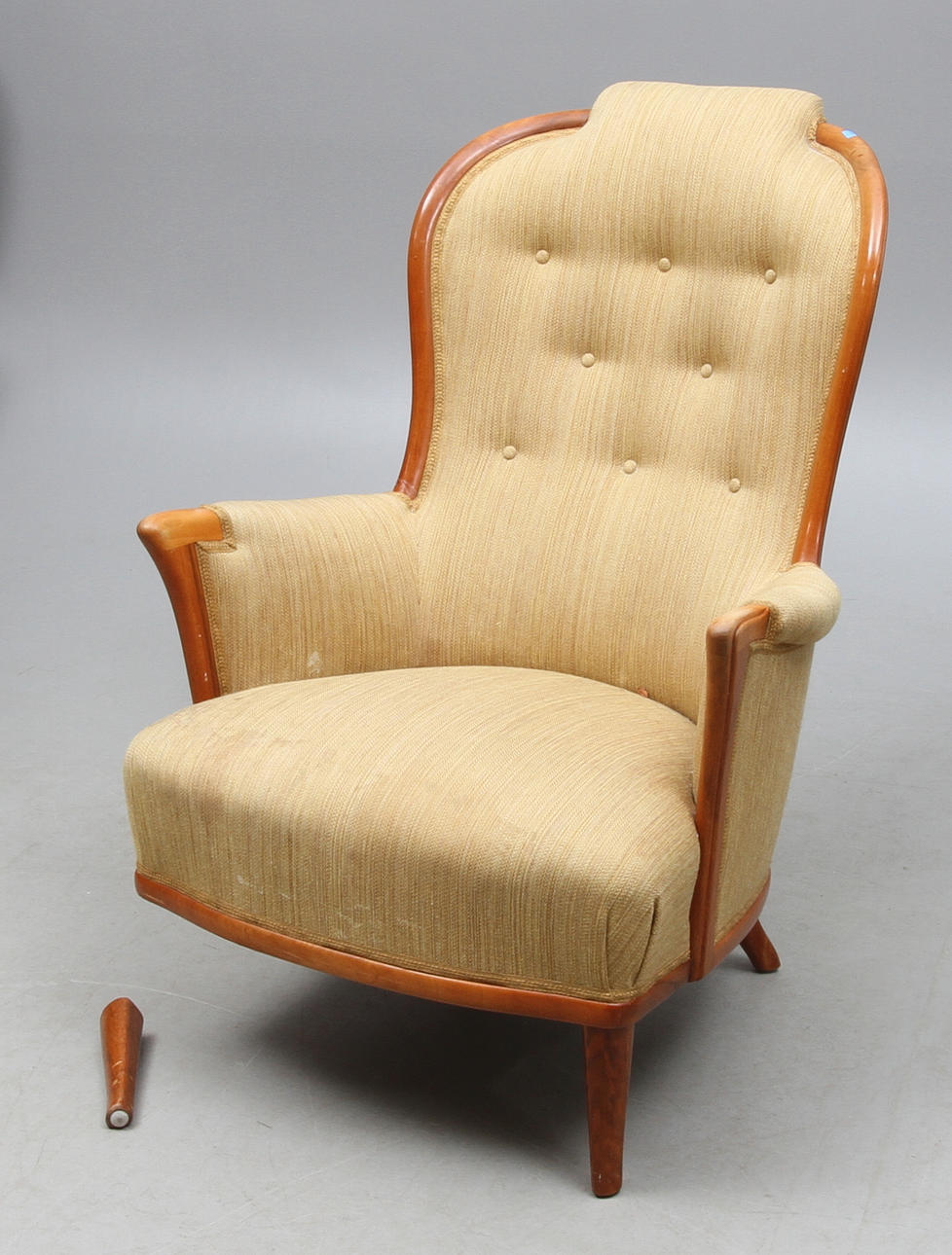 FÅTÖLJ, "Vår Fru", Carl Malmsten, Bodafors.