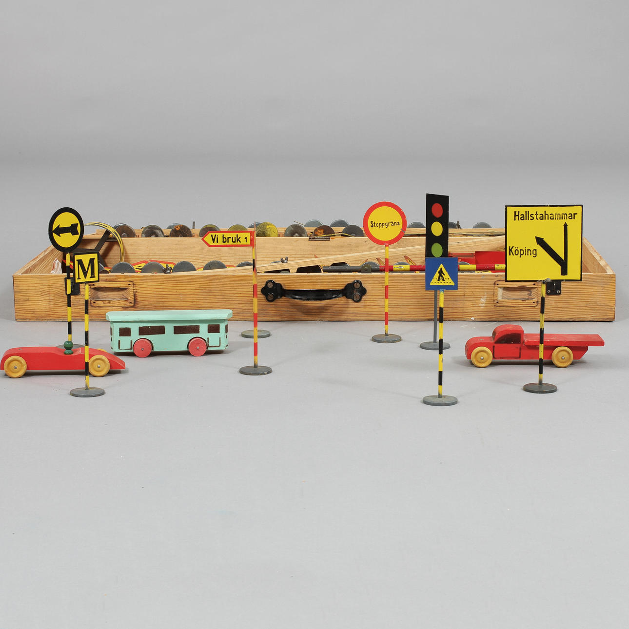 SKYLTSAMLING för körskoleutbildning 1950-tal.