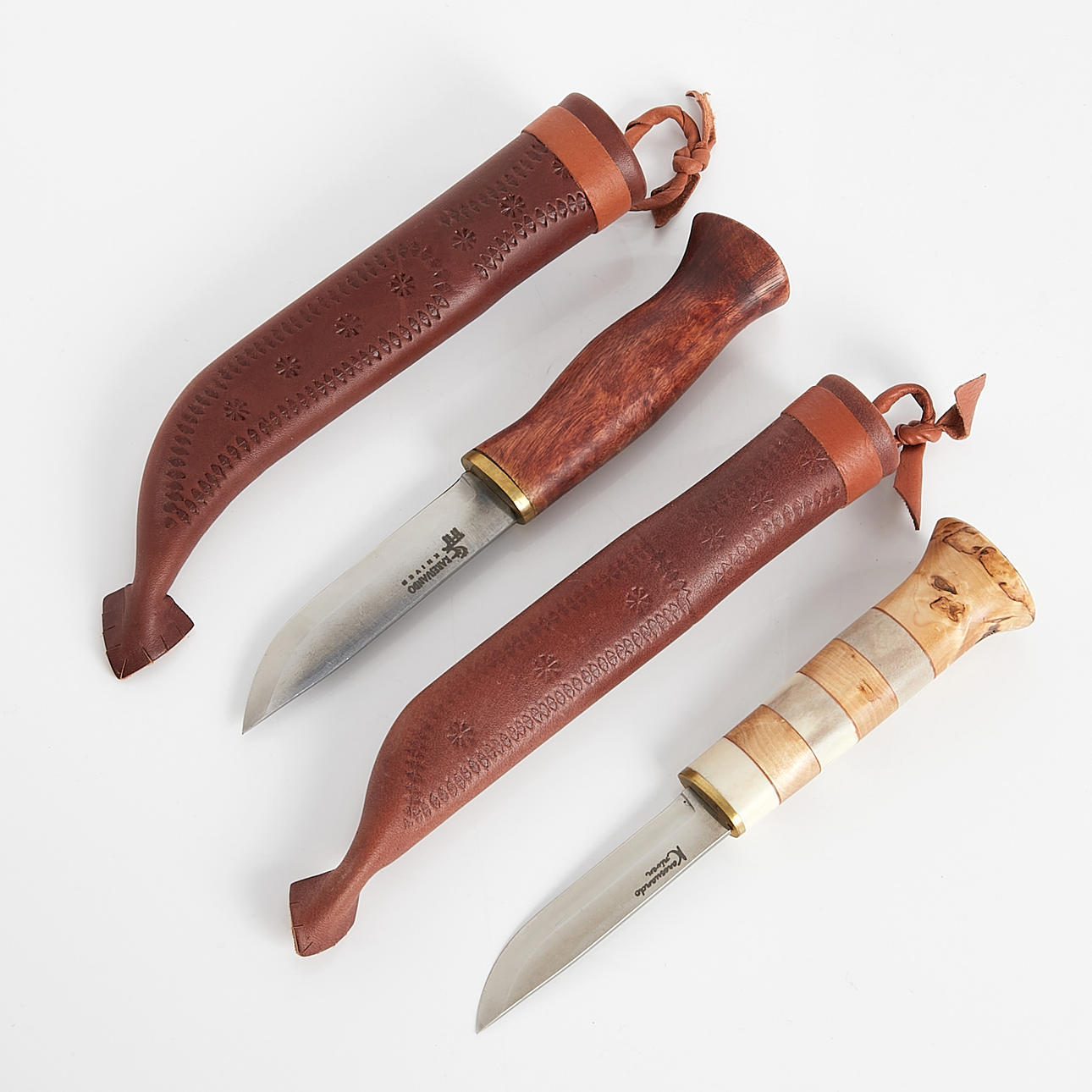 MESSER, 2 Stück, "Karesuando-Messer".