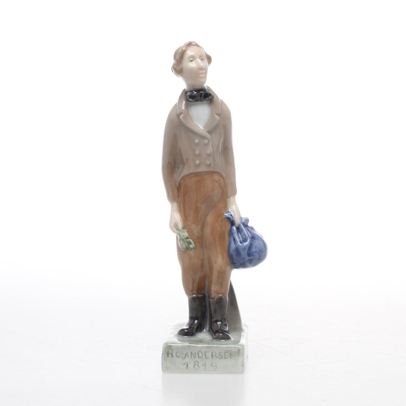 FIGURIN, H,C Andersen, porslin, Marie Hjuler, Royal Copenhagen.