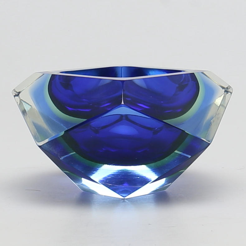 VAS i glas. Luigi Mandruzzato för Murano, 1960/70-tal.