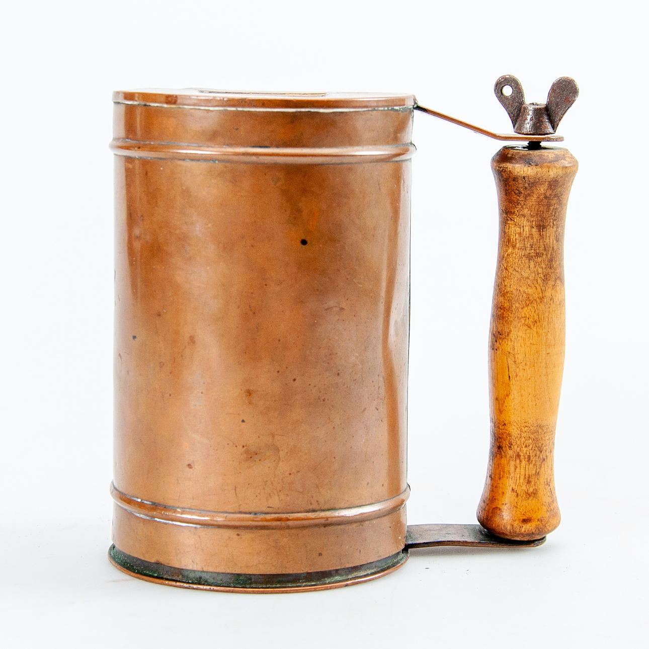 KOLLEKTBÖSSA. Koppar.