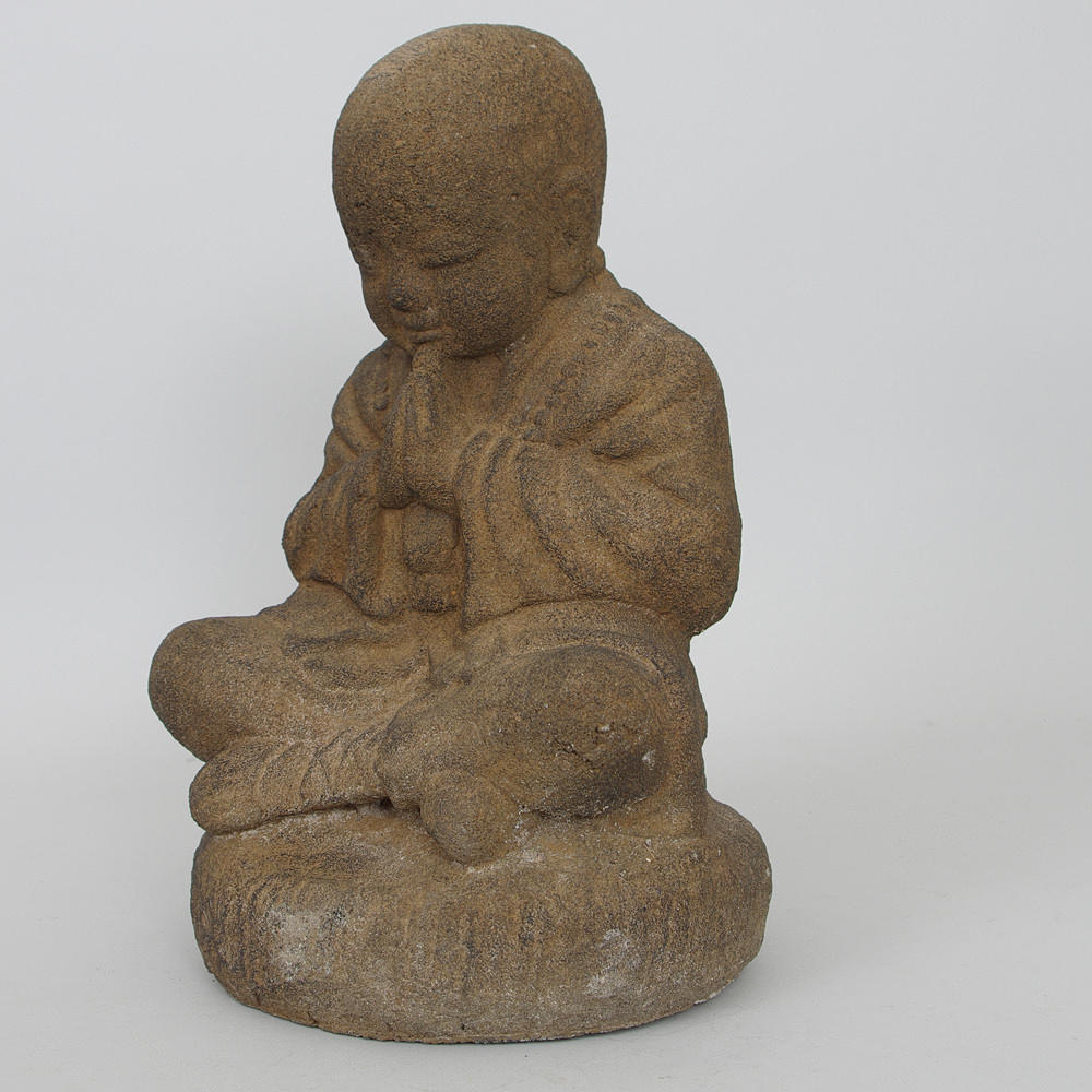 SKULPTUR, Buddha, lavasten.