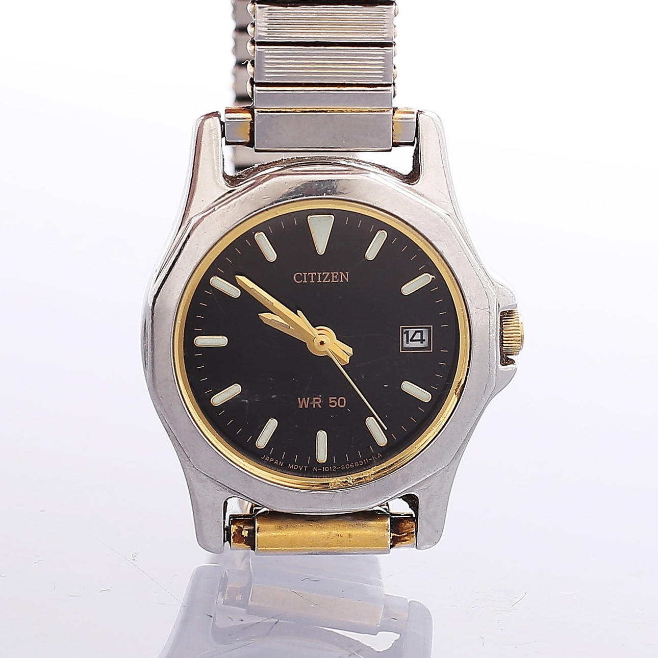 ARMBANDSUR, stål, Citizen WR 50.