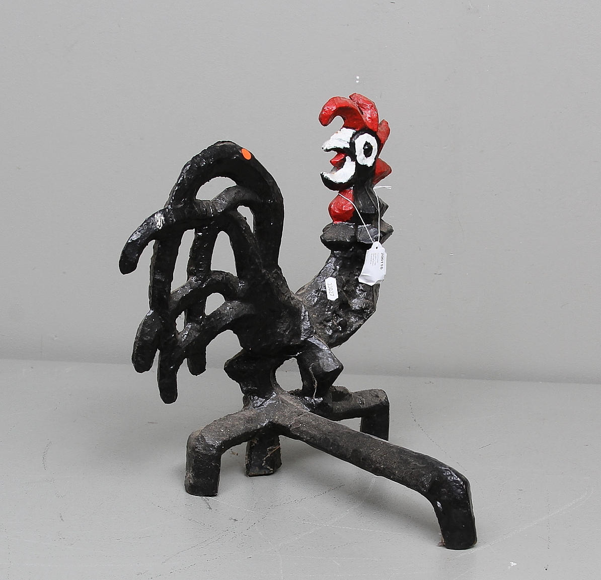 ELDTUPP, gjutjärn, Olle Hermansson, Husqvarna.