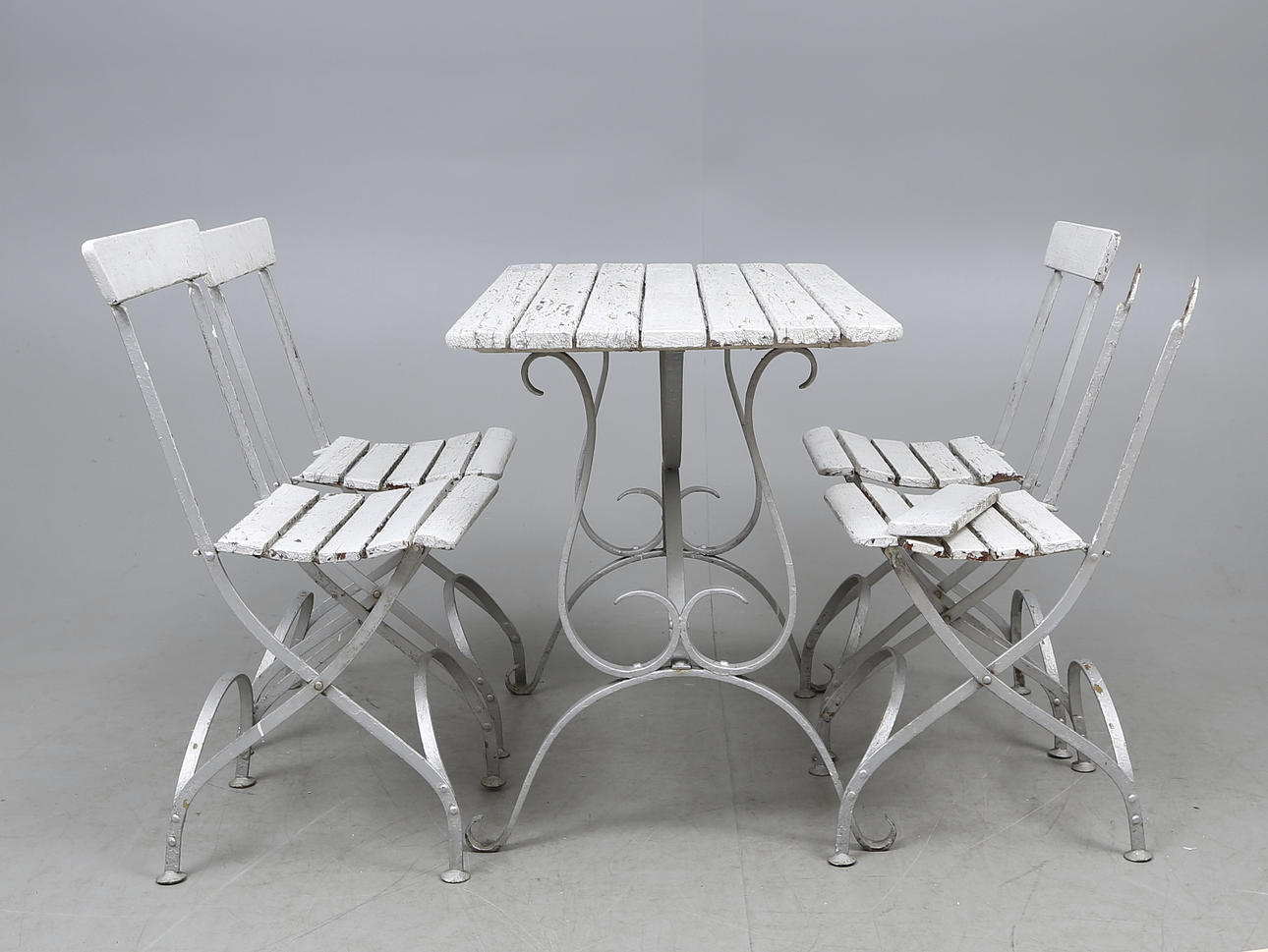 TRÄDGÅRDSMÖBEL, 5 del, bryggerimodell, 1900 talets första hälft.