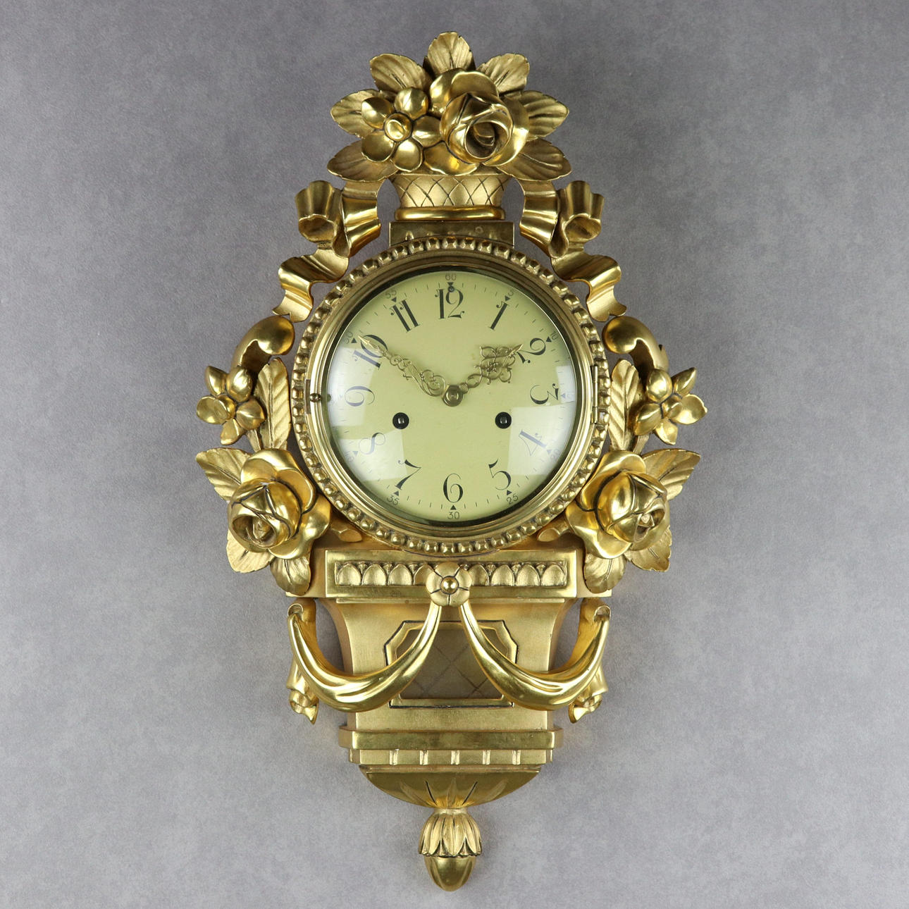 WALL PENDULUM, rococo style, 20th century. Clocks & Watches - Wall ...