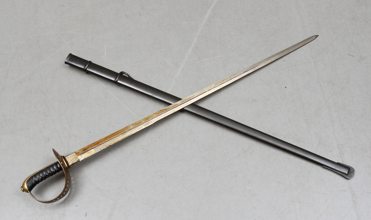 SABEL, M/1893 för kavalleri, E Svalling Eskilstuna, Sverige.