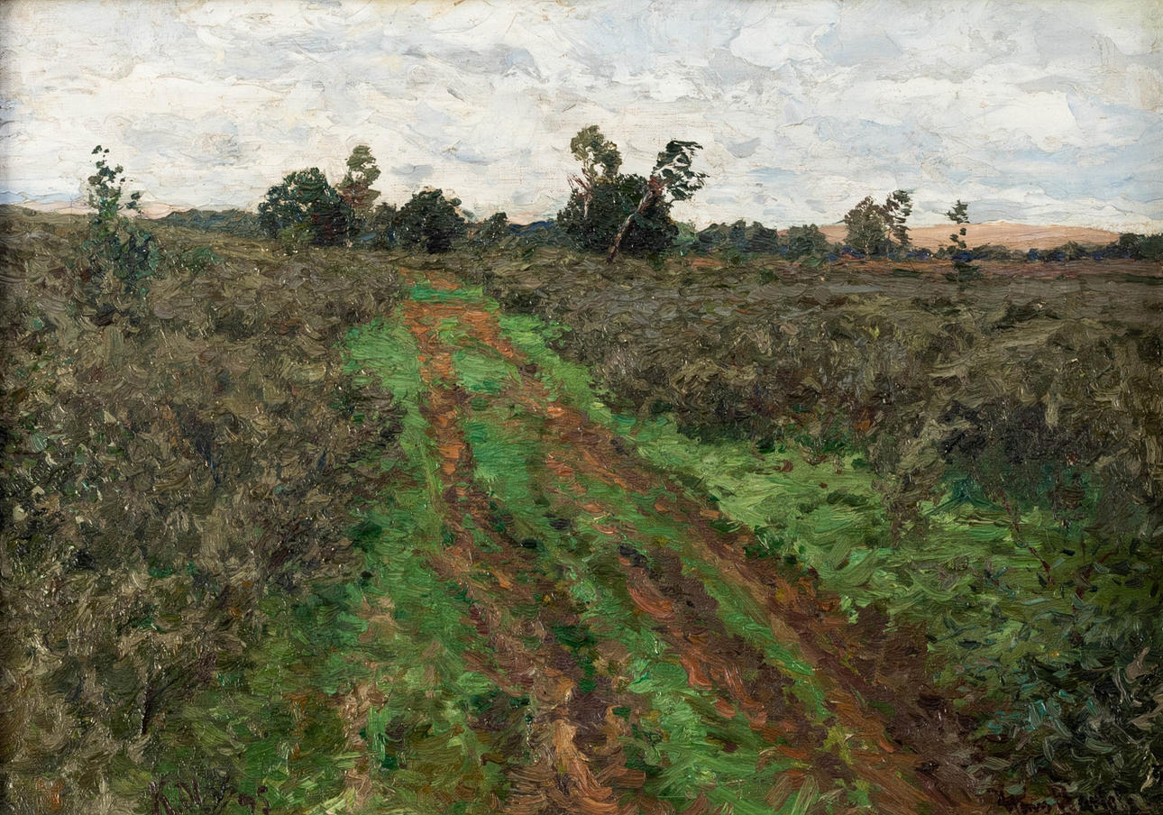 HANS VON BARTELS (1856-1913). Landschaft.