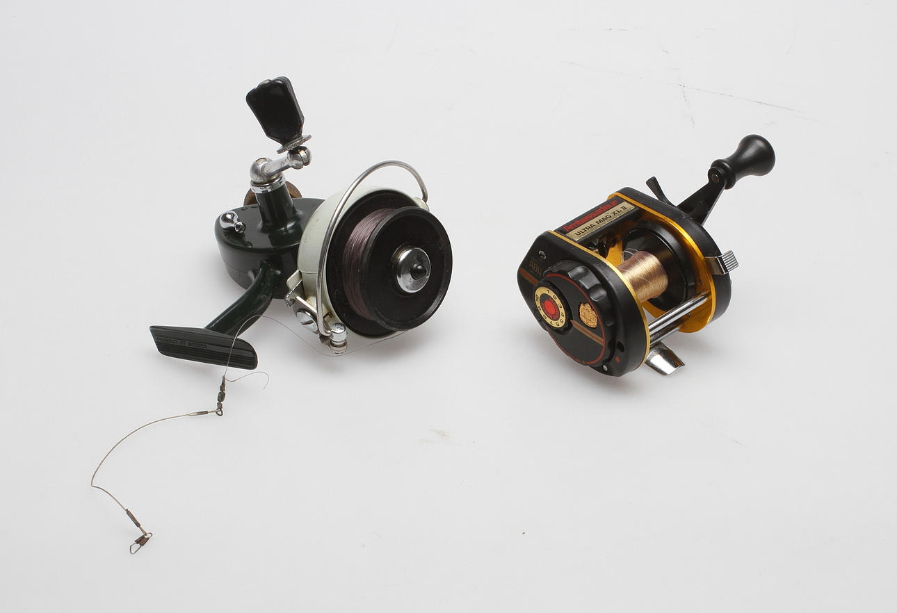 FISKERULLAR, 2 st, ABU Svängsta 444A och Ambassadeur.