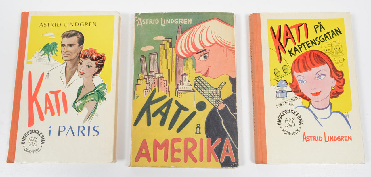 ASTRID LINDGREN. Die KATI-Bücher. 3 Bände.
