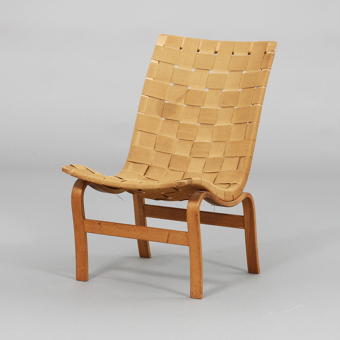 FÅTÖLJ, "Eva", Bruno Mathsson, Firma Karl Mathsson.