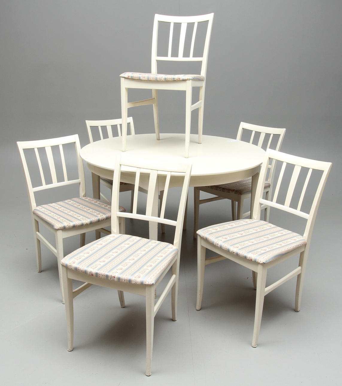 MATSALSMÖBLEMANG, 7 delar, "Talavid", Carl Malmsten.