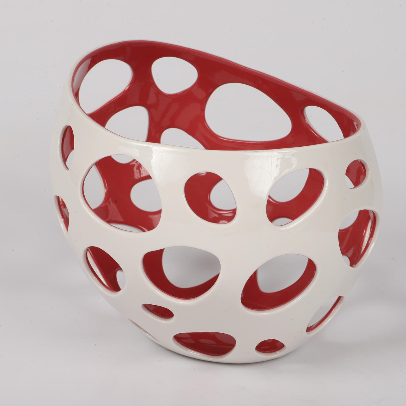BOWL, openwork porcelain, Doriana E Massimiliano Fuksas, Alessi