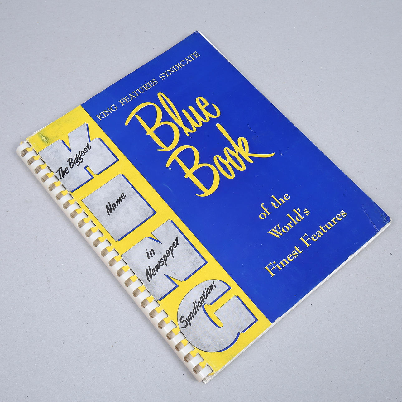 "BLAUES BUCH", 1954, King Features Syndicate.