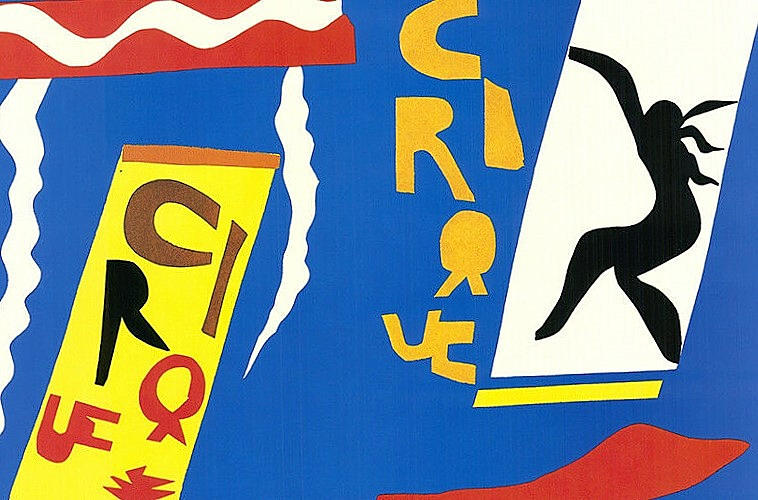 HENRI MATISSE. Le Cirque, konsttryck.
