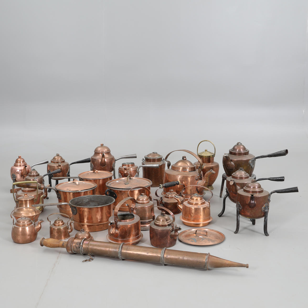 koppar-bruksf-rem-l-stor-parti-silver-metall-tenn-m-ssing