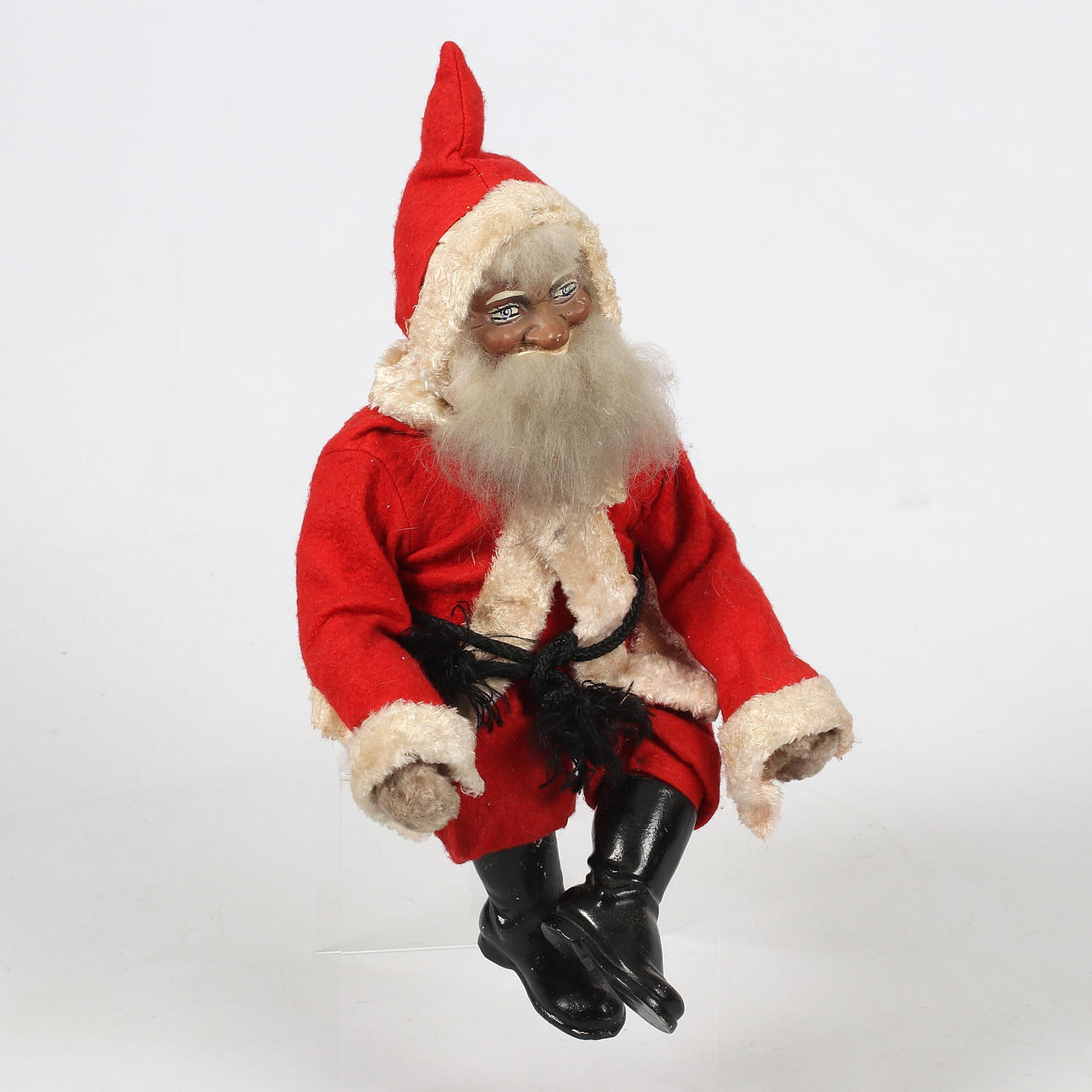 WEIHNACHTSMANN, Pappmaché, 20. Jahrhundert.