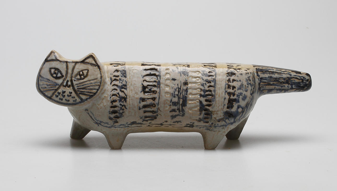 FIGURIN, stengods, Lisa Larsson, Gustavsberg.