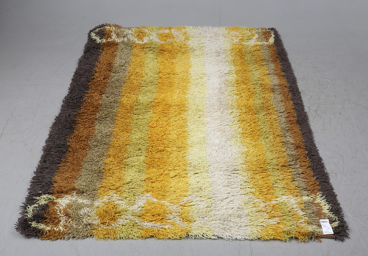 MATTA, rya, "Roxen", Astrid Sampe, Wahlbecks mattor.