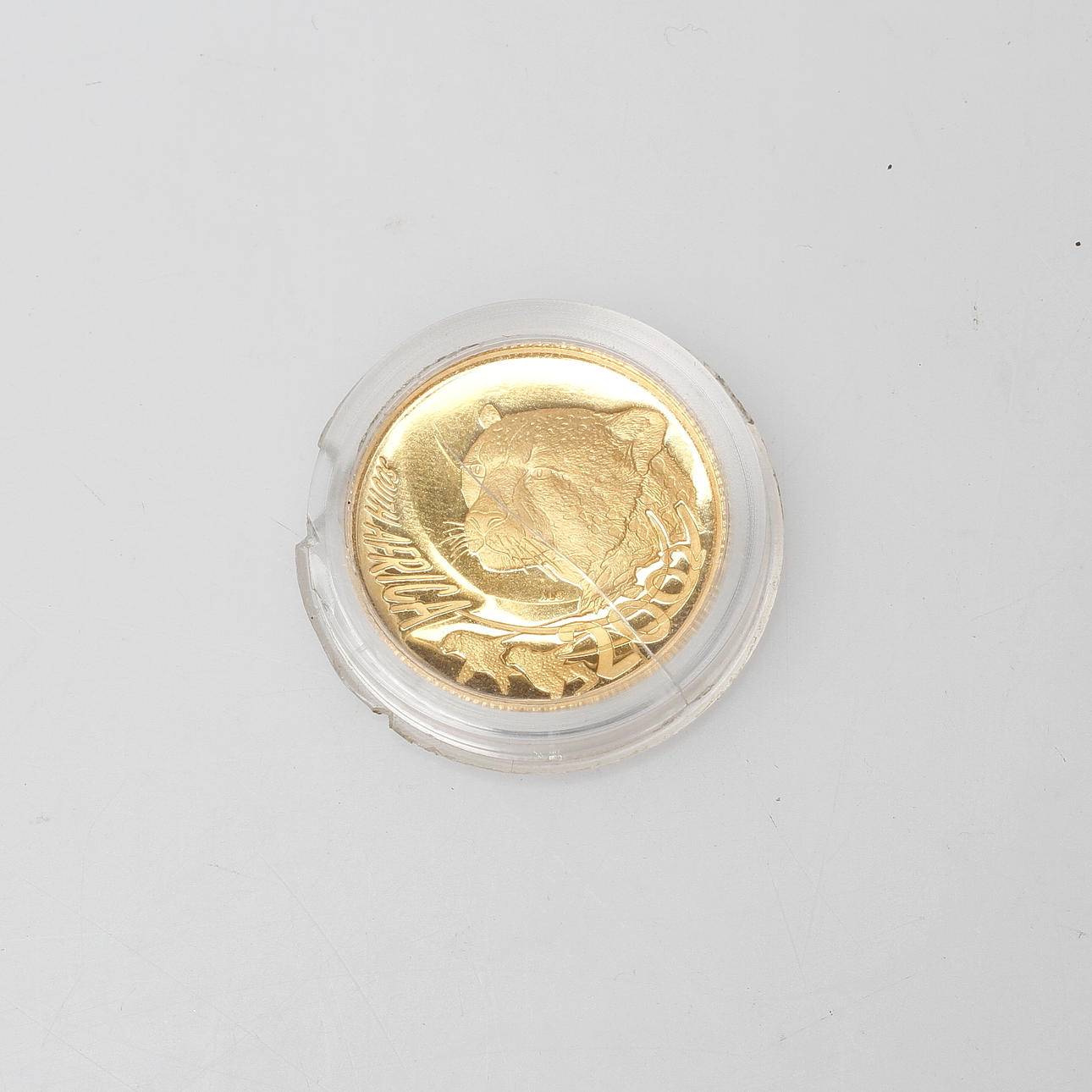 GULDMYNT, R50, 24k guld, vikt ca 15.6 gr.