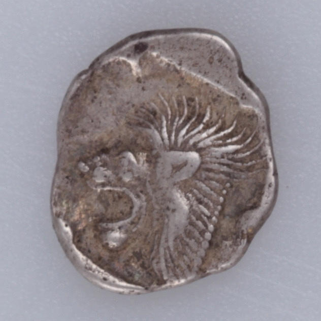 MYNT, silver, obol, Mysien 480 f.kr.