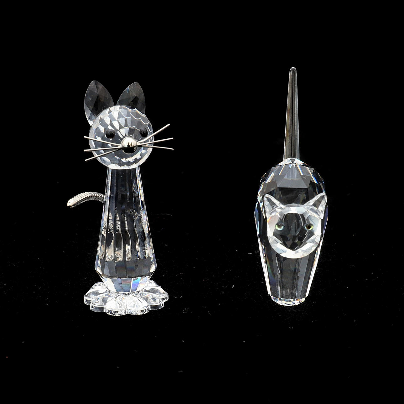SWAROVSKI: TOM CAT & CAT REPLICA.