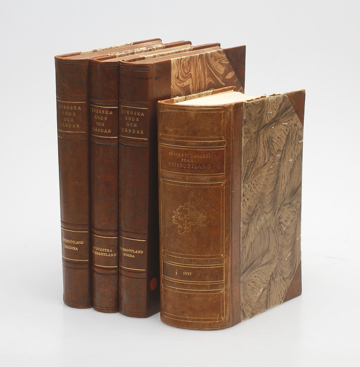 BÖCKER, 4 st, Östergötland.