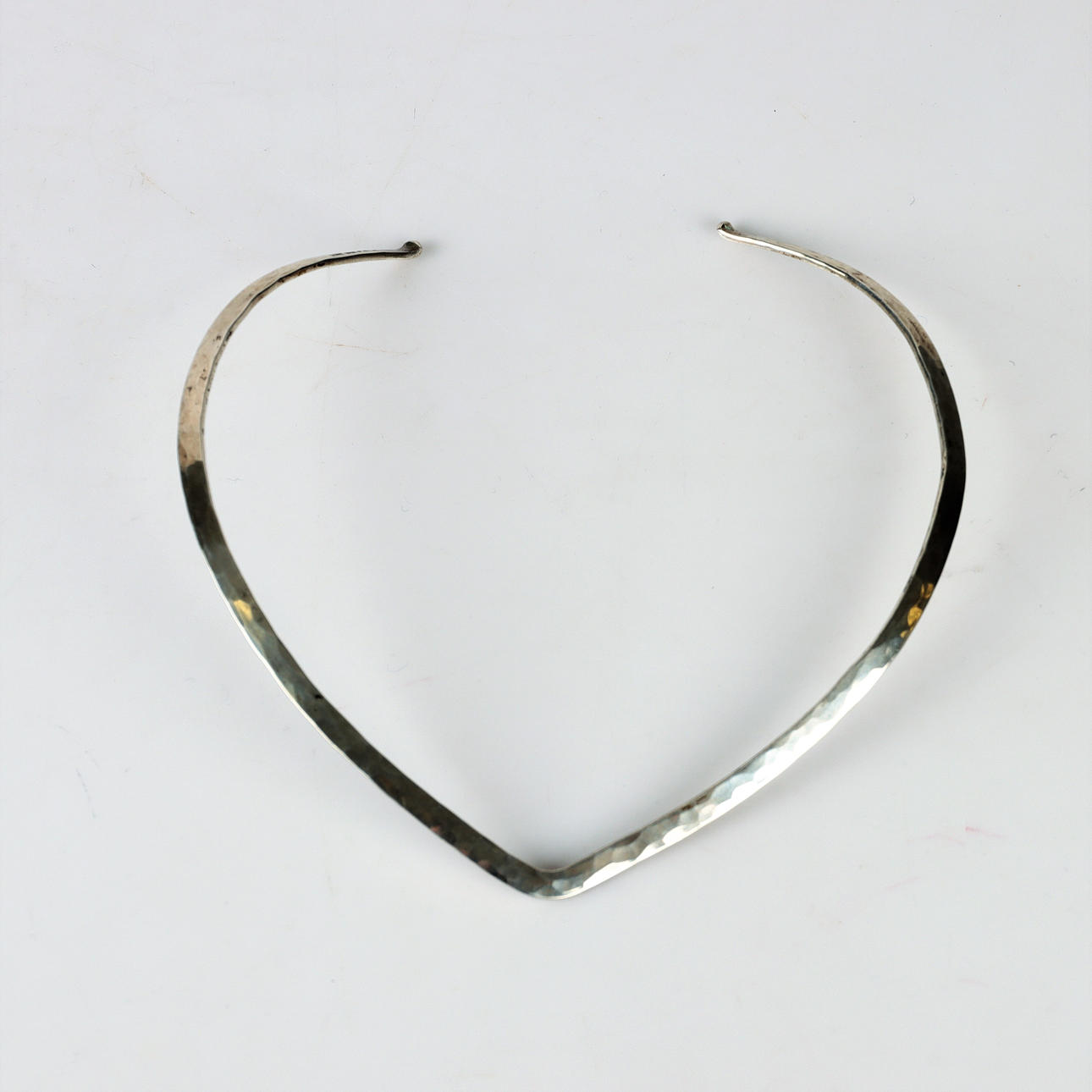 SILVERHALSBAND, stelt, stämplat ESM, 1977.