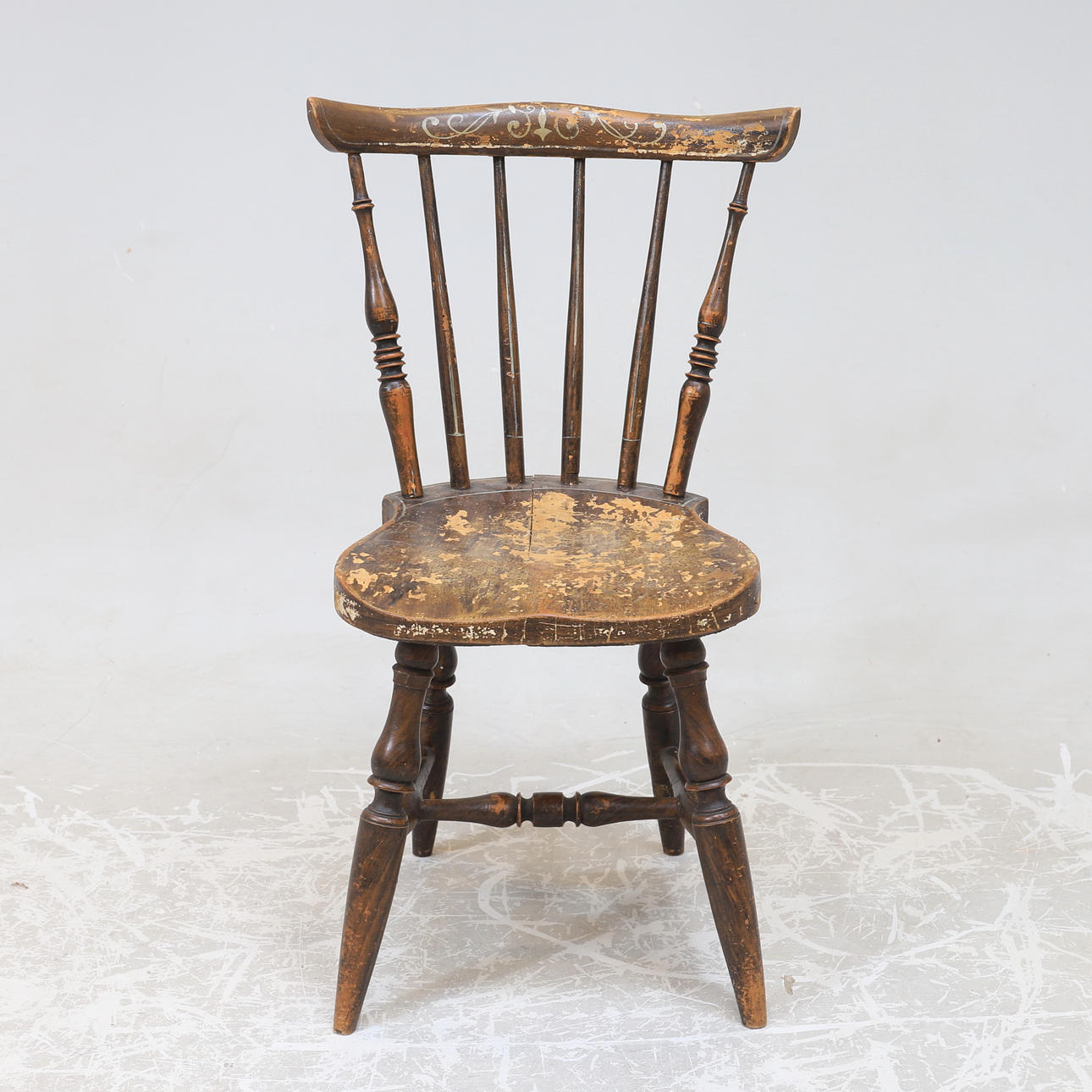 BARNSTOL, pinnstol, 1800-tal.