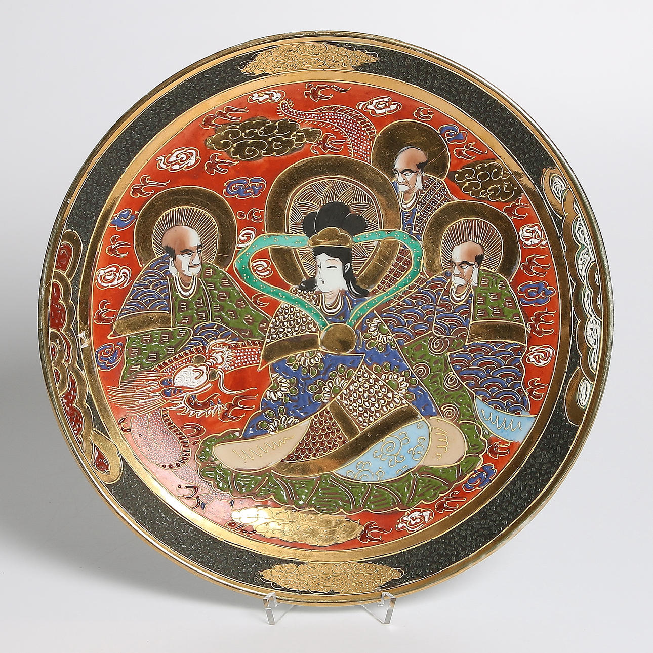 SKÅLFAT, keramik, Satsuma, Japan, 18/1900-tal.