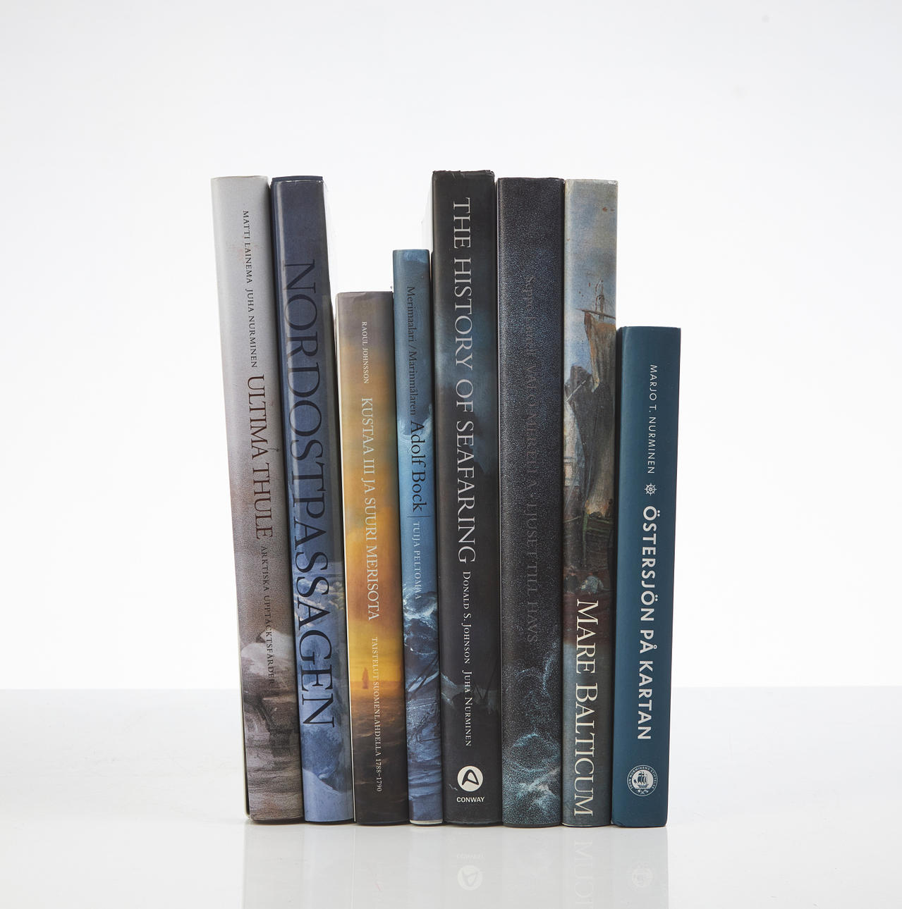 Böcker om Östersjöns historia m.m, 8 vol.