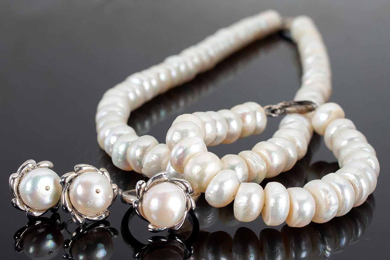 Pärla smycken set (4).